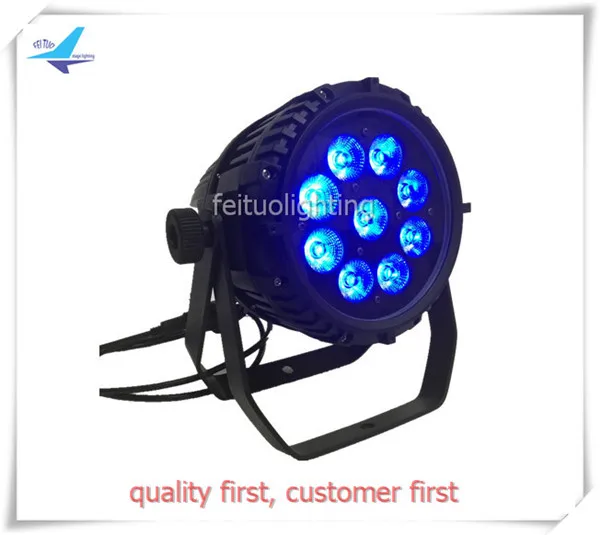 12 in charged case night club par battery 9x12W RGBWA UV 6in1 wash led outdoor IP 65 Wireless dmx | Лампы и освещение