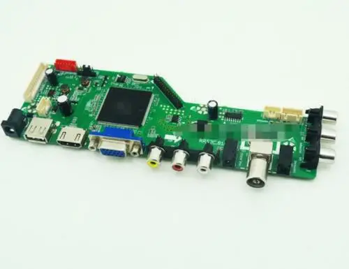 RR52C.81A DVB T2/DVB T/DVB C ЖК дисплей светодиодный ТВ Управление Драйвер платы с