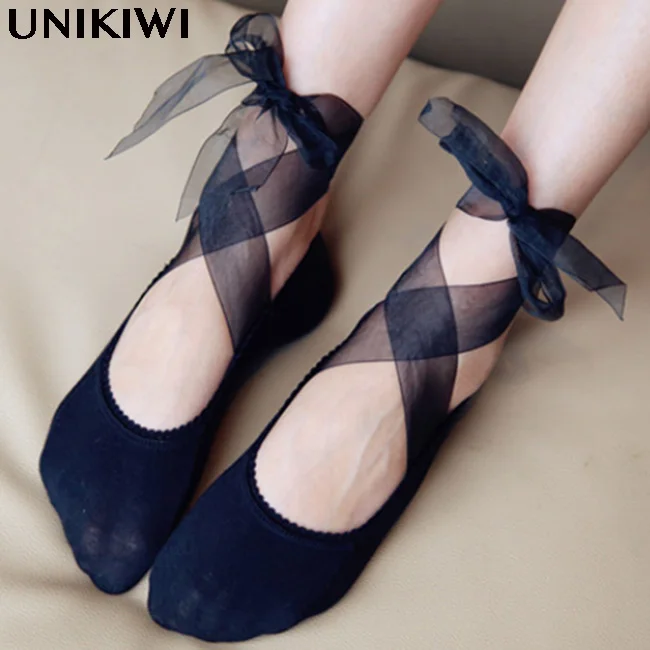 5 видов цветов женские нескользящие невидимые носки на шнуровке с ремнем. Женские