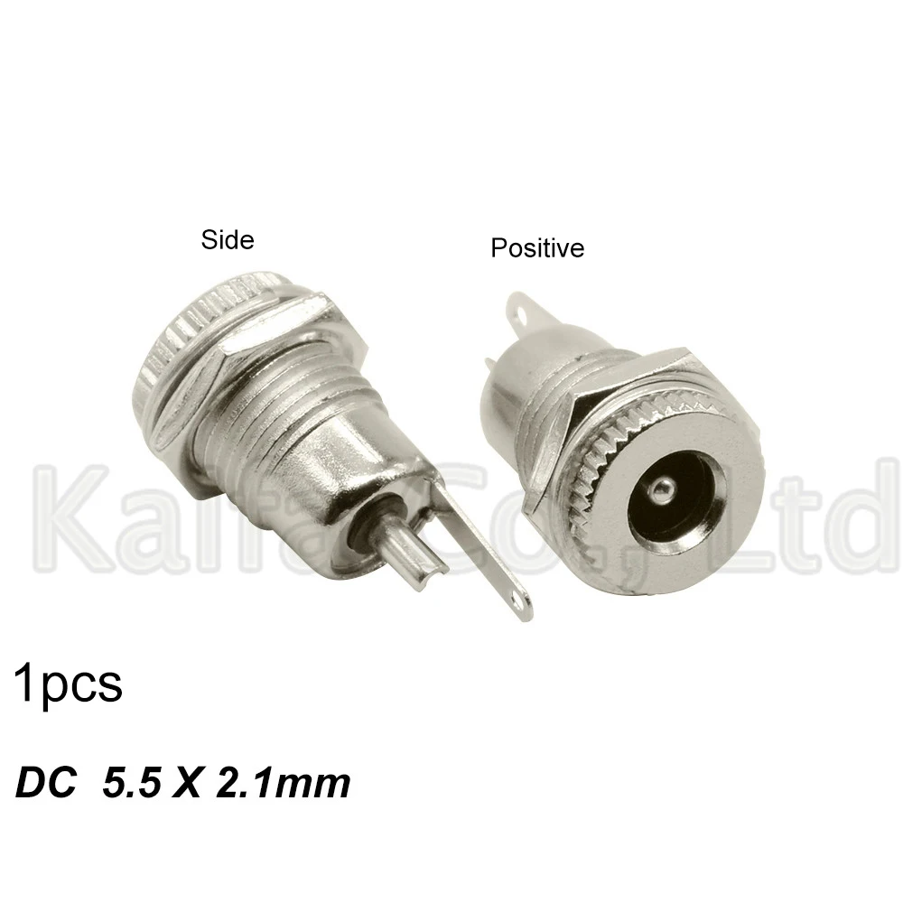 DC 5.5 x 2.1mm DC-099 5,5 мм x 2,1 мм 5,5 мм x 2,5 мм 5A 30 В DC разъем питания гнездовой панельный разъем 5,5*2,1 5,5*2,5 открытое отверстие 11 мм - Цвет: DC 5.5 x 2.1mm