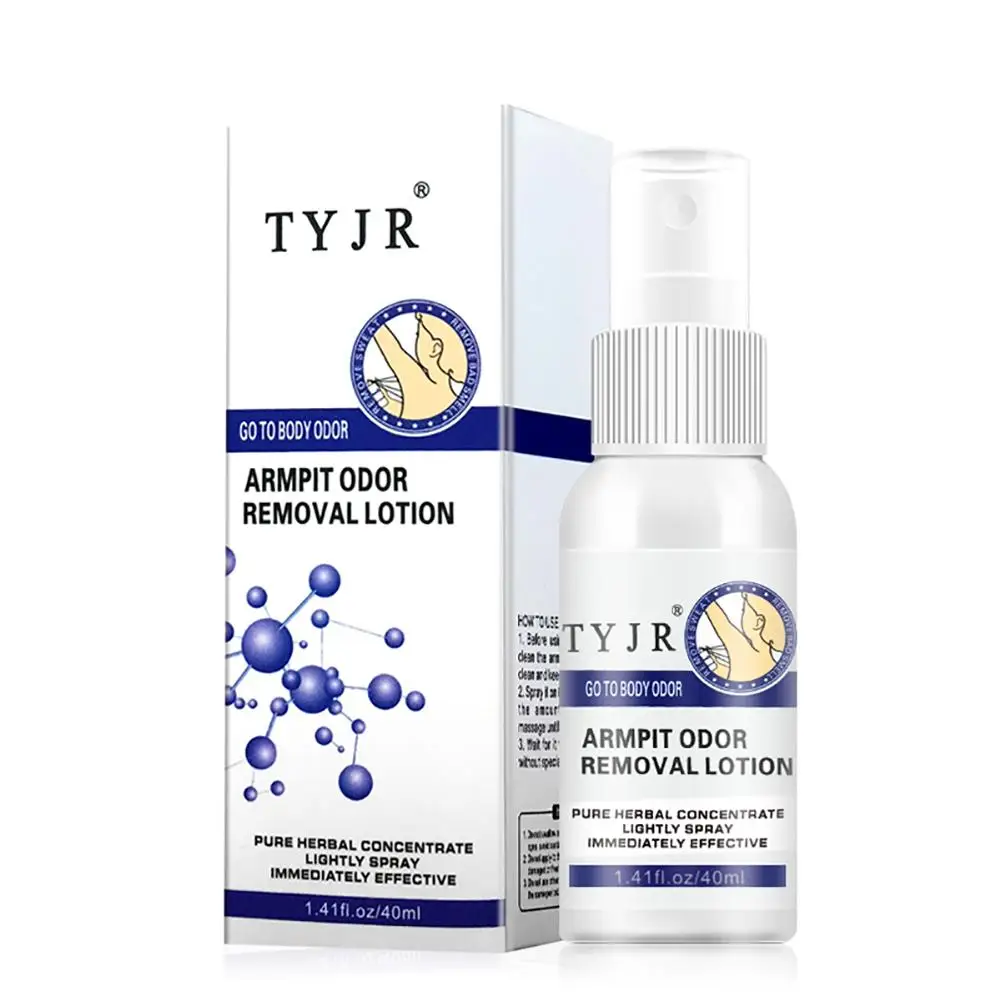 40 мл травяной антиперспирант для человеческого тела Подмышечная подмышка