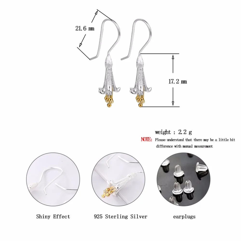Висячие модные серьги в форме цветка 2018 жемчужины Цветочная Лилия лотос большая
