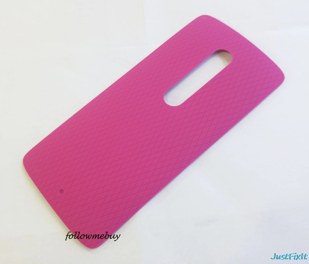 Для Motorola Moto X Play XT1563 XT1562 XT1565 задняя крышка батарейного отсека Замена корпуса - Цвет: Rose