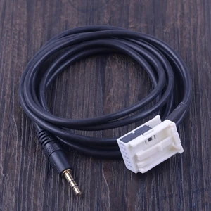 CITALL Новый 12 pin 3,5 мм стерео автомобильный кабель для входа внешнего сигнала разъем аудио адаптер подходит для peugeot 307 308 406 407 508 607 3008 партнер RCZ