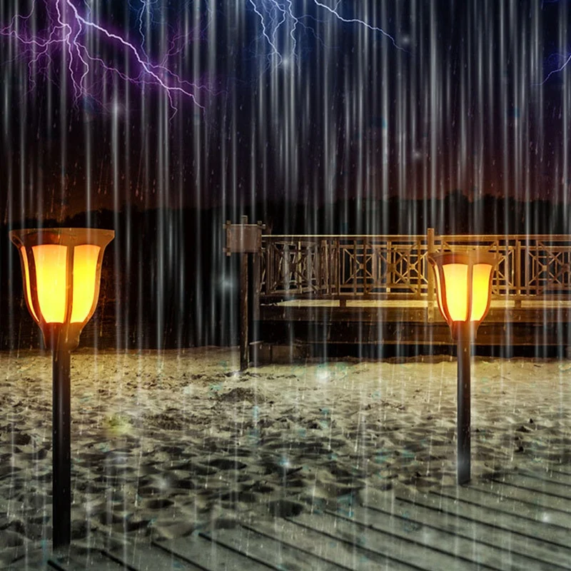 WSFS Горячая Новинка Солнечная энергия 96LED Водонепроницаемый танцующий RGB