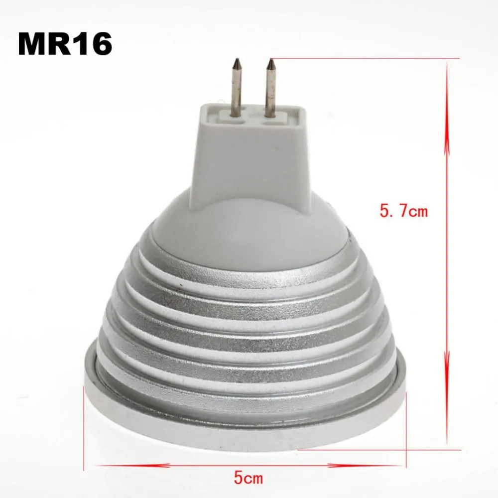 E27 GU10 RGB светодиодный светильник Bombillas 4 Вт 16 изменение цвета MR16 E14 Светодиодный светильник Точечный светильник Лампада с пультом дистанционного управления с регулируемой яркостью