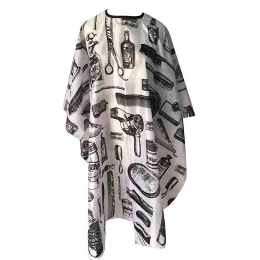 Водонепроницаемая Антистатическая печатная ткань для стрижки волос накидка