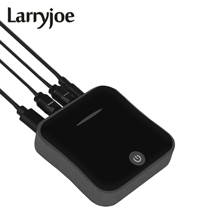 Larryjoe Bluetooth 5 0 аудио передатчик приемник CSR8675 Aptx HD адаптер оптический Toslink/3 мм AUX/SPDIF