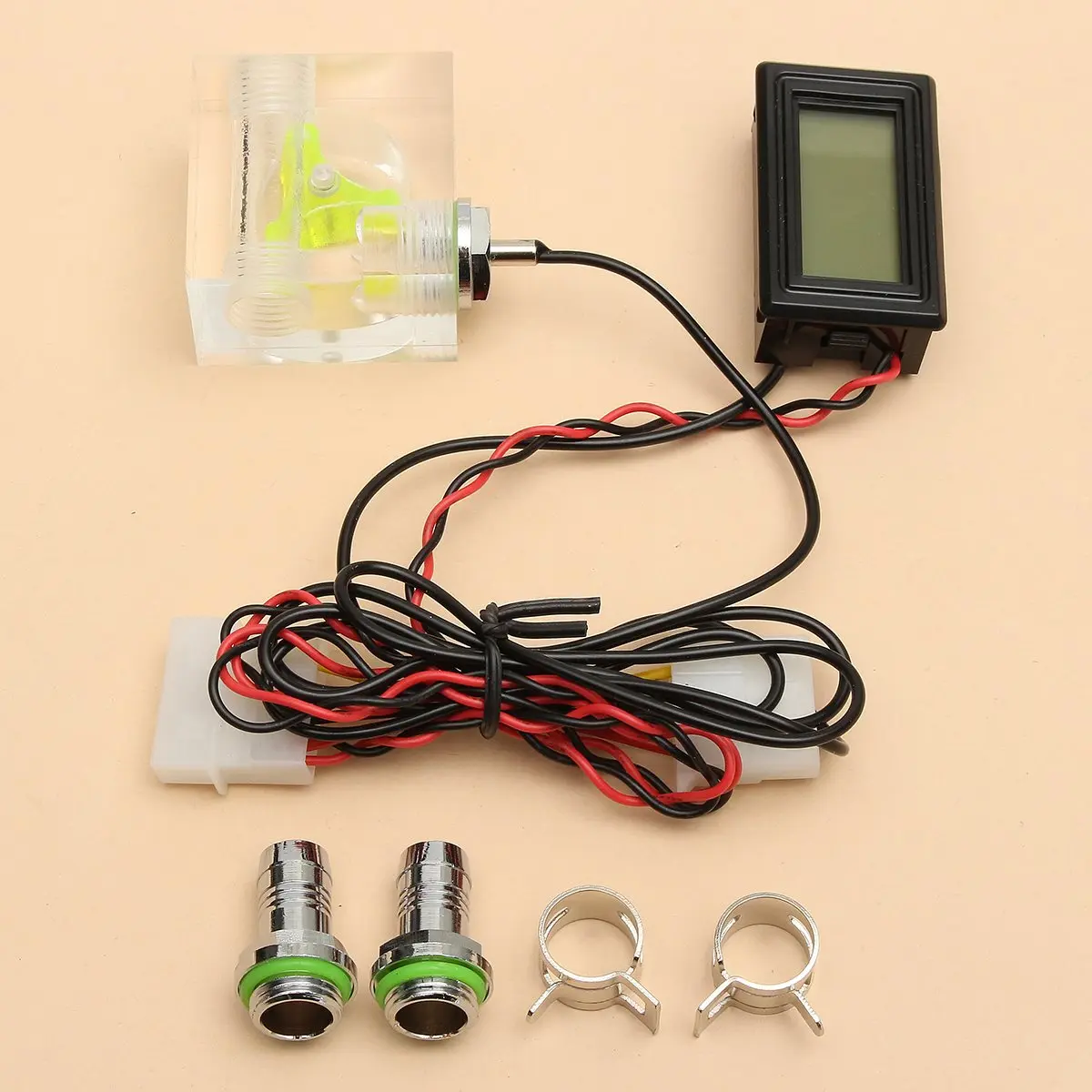 2017 жидкостное охлаждение воды 3 полосный измеритель расхода светодиодный