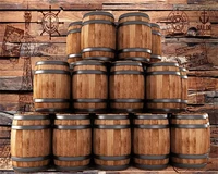 beibehang europe and america retro nostalgia wood bar wine barrel winery personality background wall fashion custom wallpaper