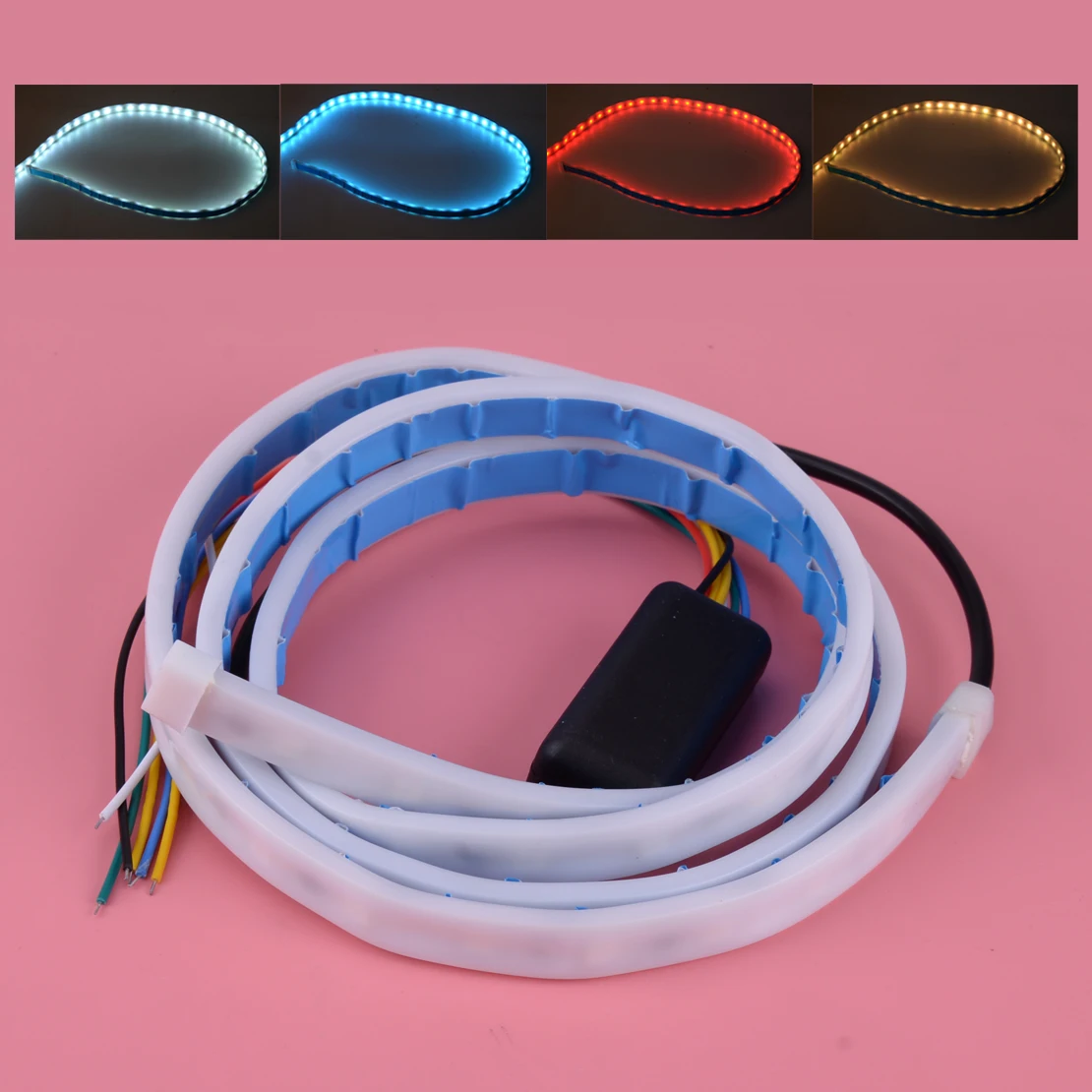 47 &quotRGB светодиодный автомобильный багажник раздвижной задний светильник лампа