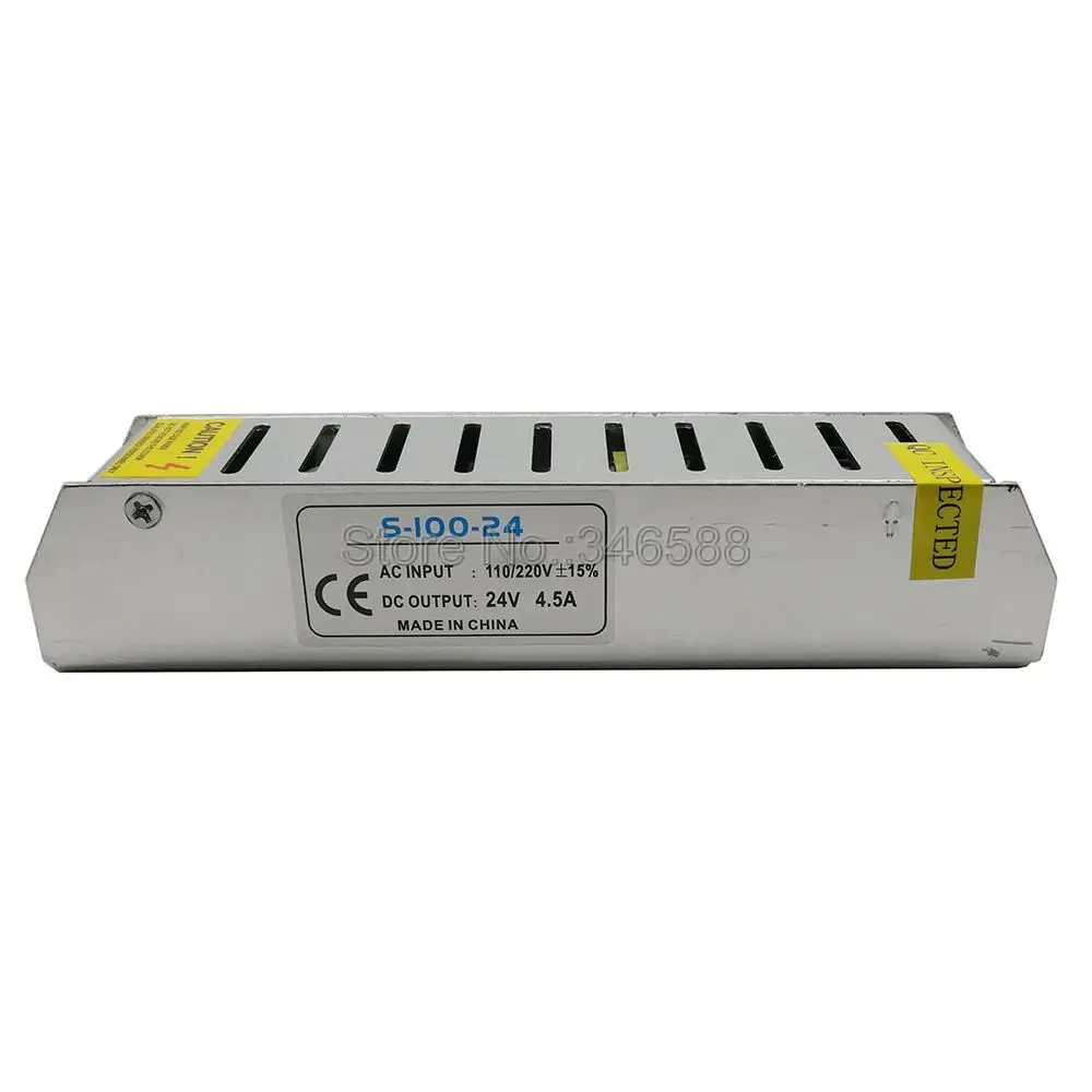 AC110V 220 В в DC24V AC-DC переключатель драйвера постоянного напряжения питание тонкая полоса Размер 24 В 3A 75 Вт 4.5A 100 Вт 5A 120 Вт