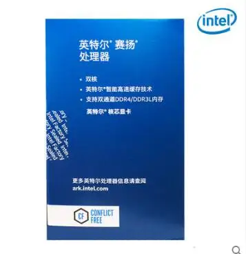 Процессор Intel Celeron G3930 в штучной упаковке LGA1151 14 нанометров двухъядерный процессор