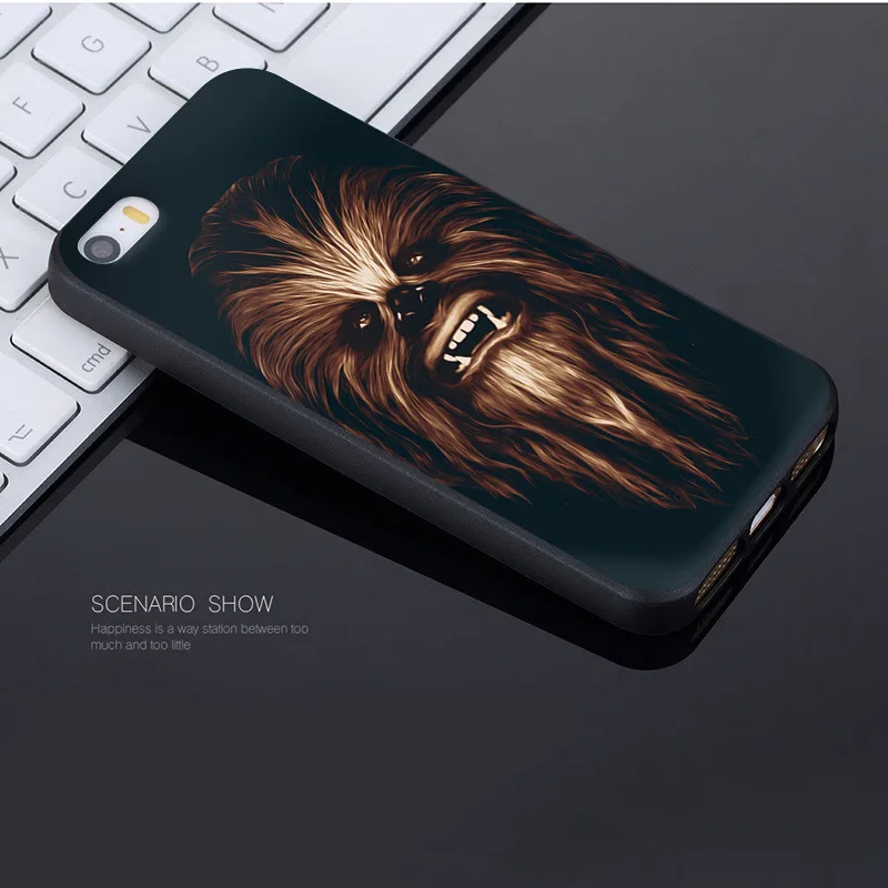 1 Yinuoda для iphone 7 6 X Чехол star war Chewbacca Coque Shell принт телефон аксессуары чехол для 6s 8 8Plus X 5 5S XS XR XSMAX - Цвет: 1