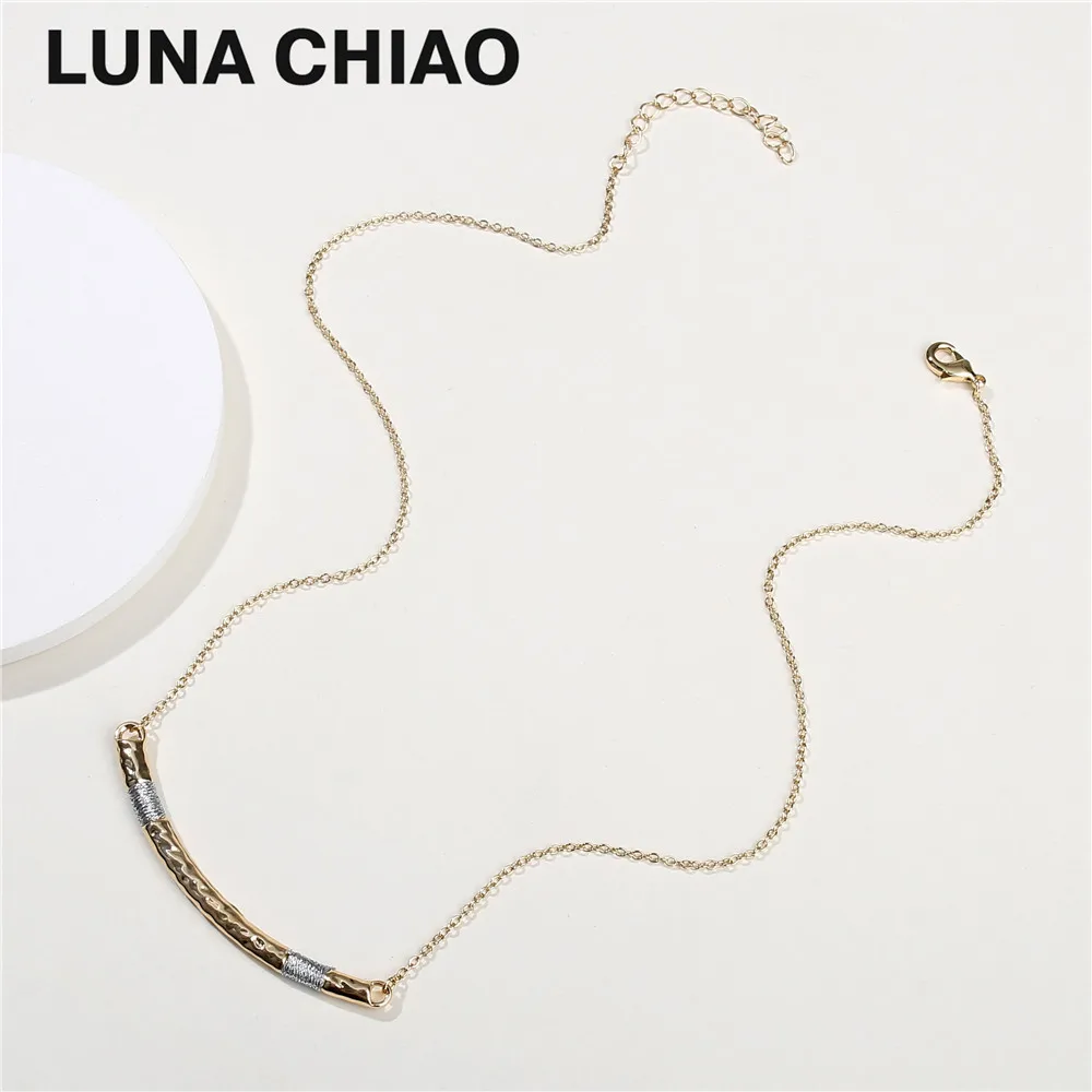 Изящные короткие цепочки кованые металлические подвески из цинкового сплава