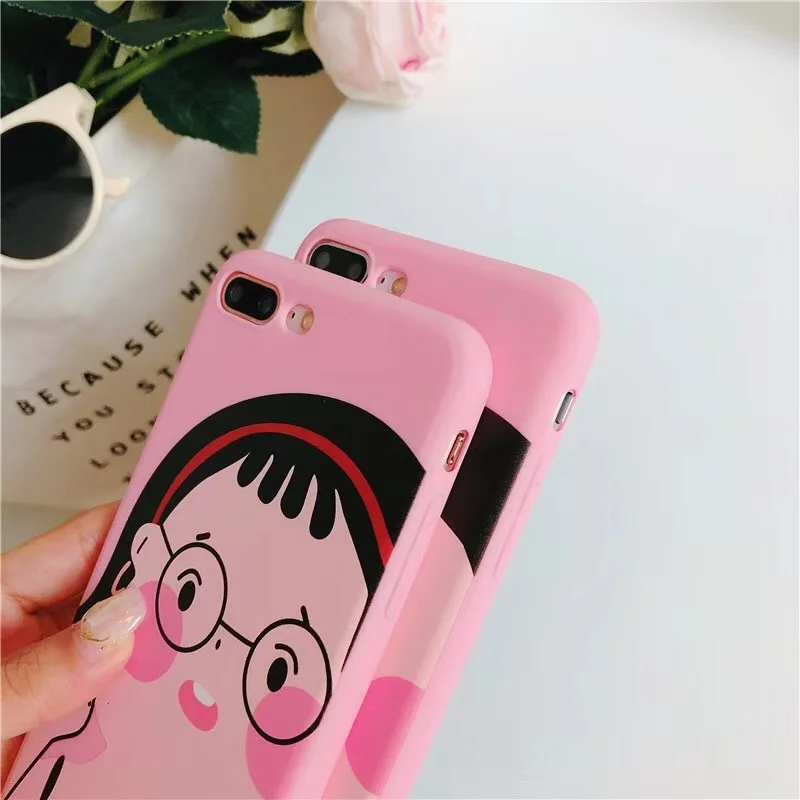Милый розовый чехол для телефона iPhone 7 8X6 6S Plus S 5S 5 SE 7Plus 8 милый мягкий силиконовый