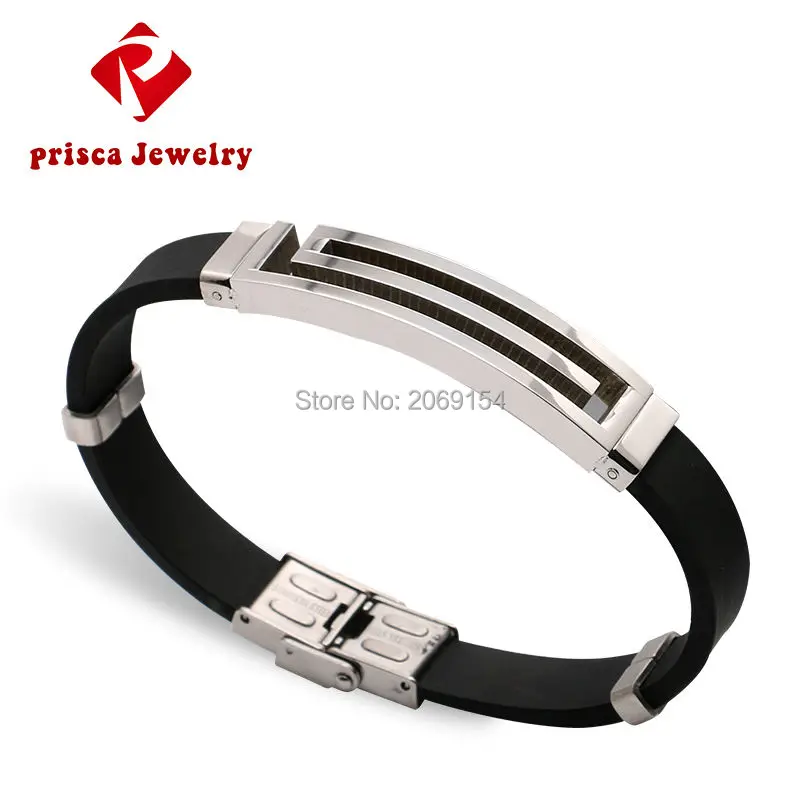 Новинка очаровательные модные ювелирные изделия мужские браслеты из титановой