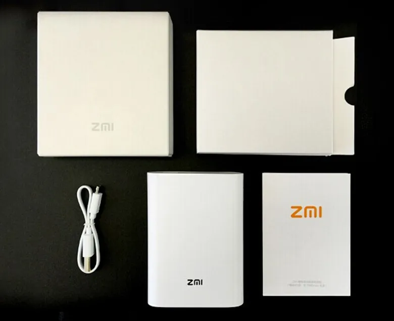 Оригинальный Новый Xiaomi Zmi MF855 7800 МАЧ mifi3G 4 Г Querysystem Беспроводной Wi-Fi Маршрутизатор