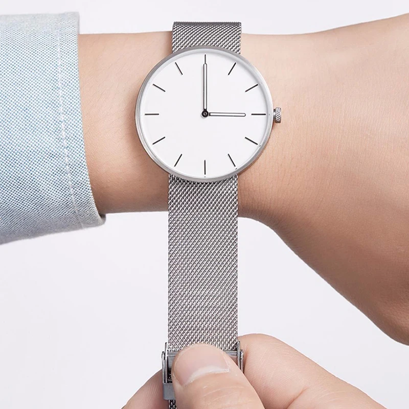 Новые оригинальные светящиеся водонепроницаемые кварцевые часы Xiaomi TwentySeventeen