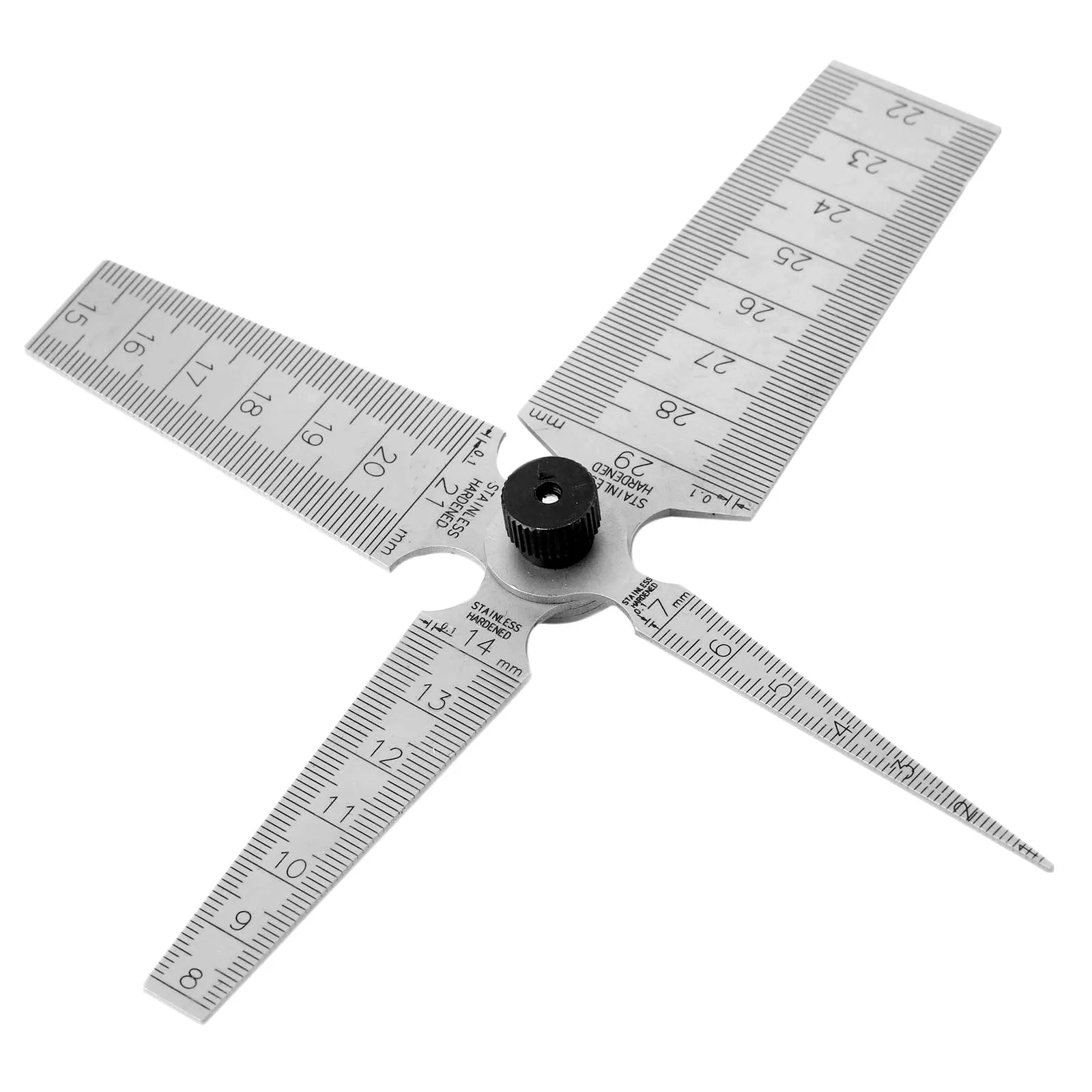 DRELD 0 29 мм Сталь метрические конус Калибр шкала диафрагмы Клин щуп для