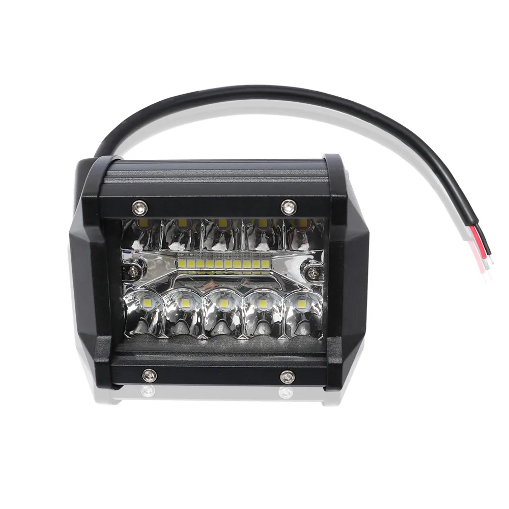 60w светодиодный рабочий светильник бар комбо луч вождение автомобиля s для