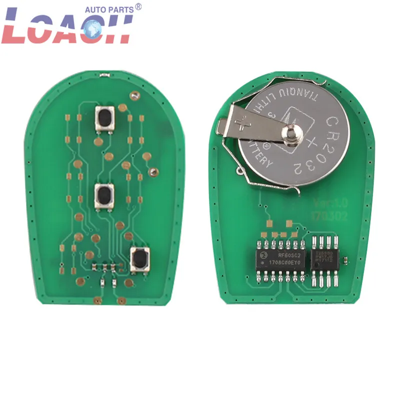 3 кнопки дистанционный автомобильный брелок без ключа для Toyota Highlander Sienna Sequoia Tacoma Tundra для Toyota GQ43VT20T