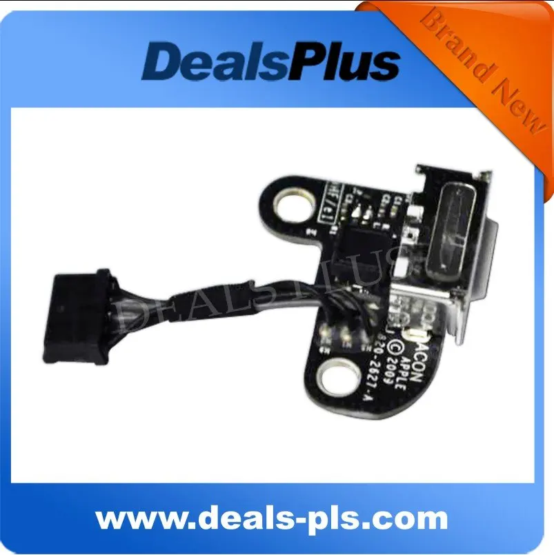 Плата питания A1342 DC Jack для MacBook Unibody 13 дюймов Late 2009 Mid 2010 820 2627 A 2286 A|dc jack|jack dcoriginal new |