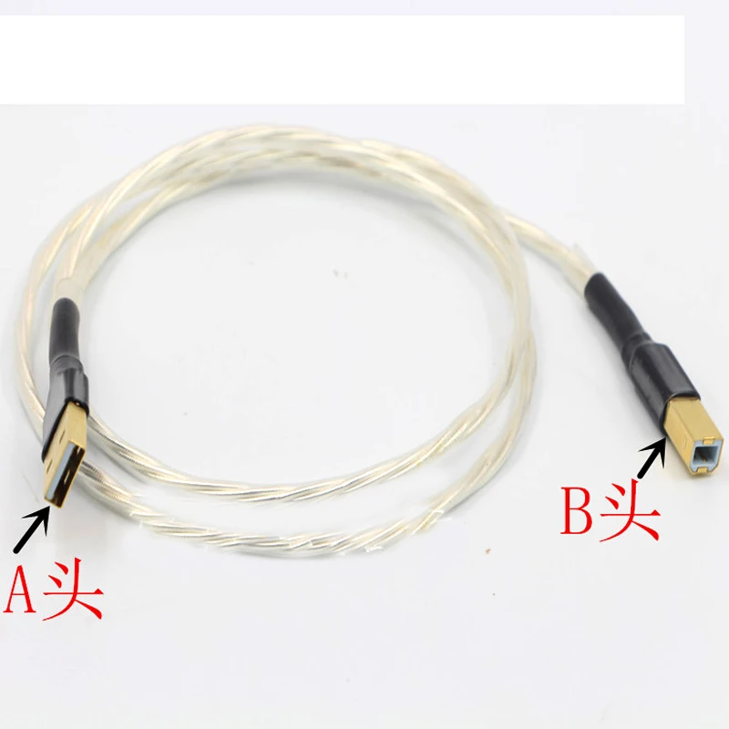 Hi-End 1 шт. Nordost Odin межблочный USB кабель с A до B позолоченный USB аудио кабель