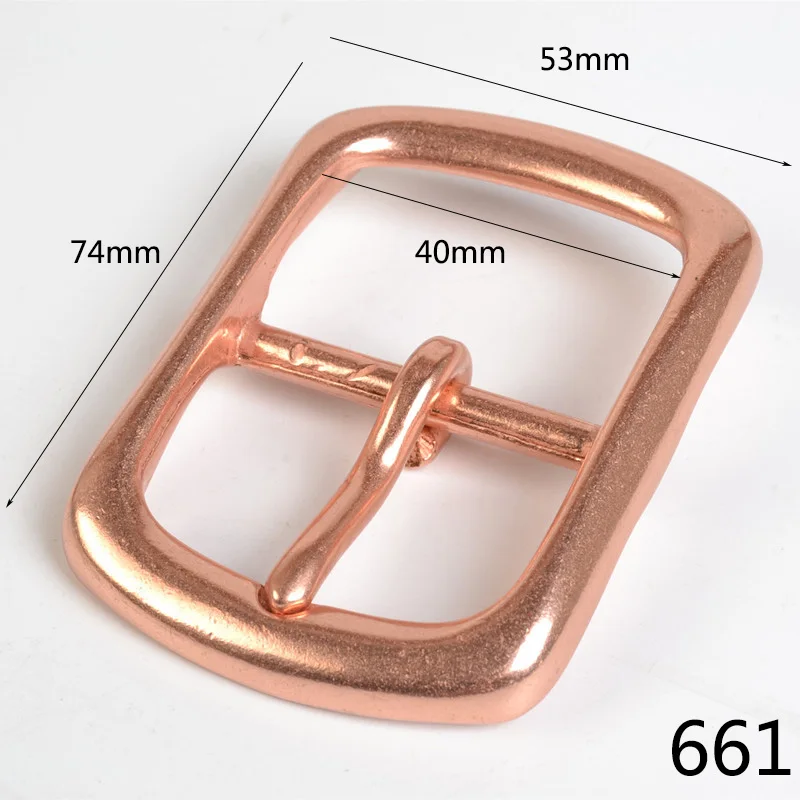 661 Meetee 1 шт. 40 мм медный мужской ремень с пряжкой голова DIY Кожа ремесло Джинсы Брюки повседневные мужские Т-украшения для 38-39 мм ремень YK012 - Цвет: 661