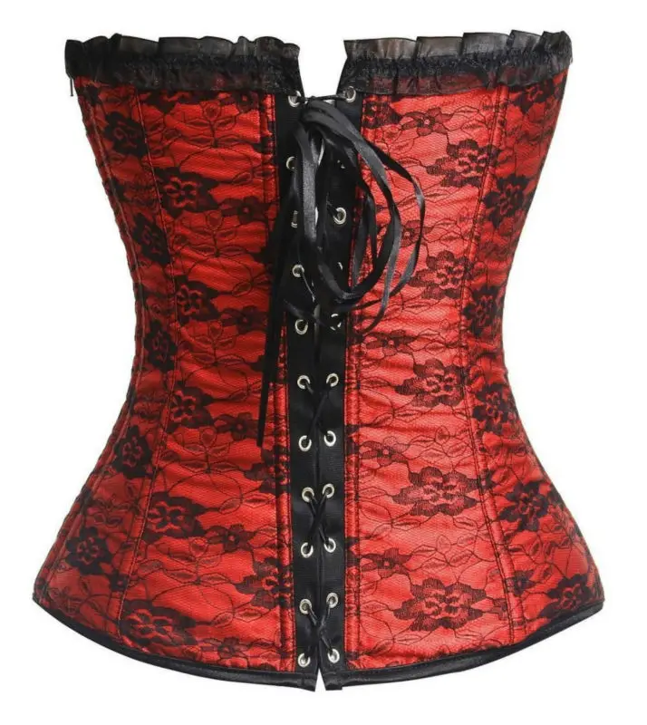 Корсет с боковой шнуровкой корсет на молнии эффектом пуш ап для похудения|Бюстье