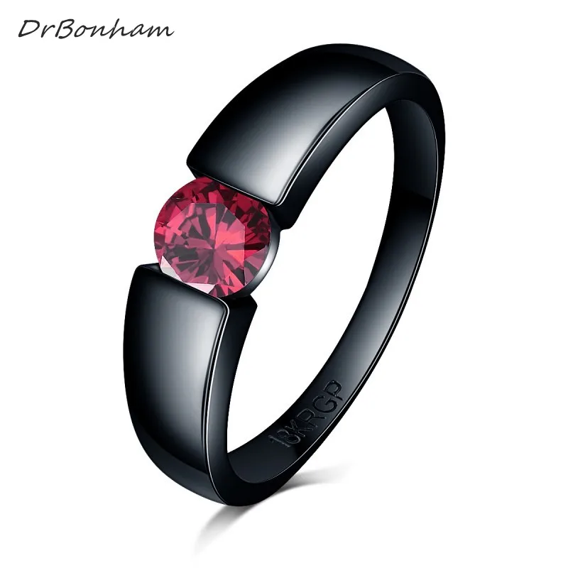 Очаровательное кольцо с камнем розовый синий желтый циркон для женщин и мужчин