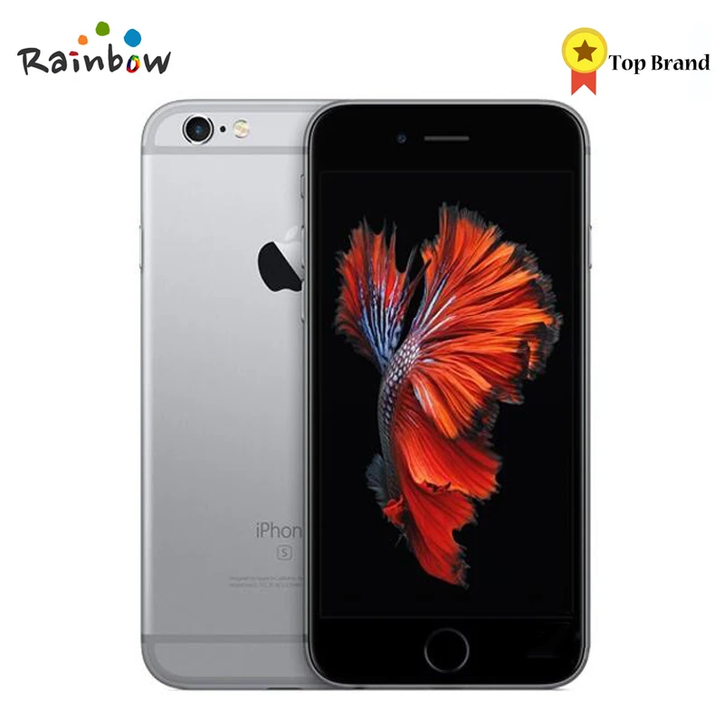 Мобильный телефон Apple iPhone 6s 4G LTE IOS, двухъядерный, 2 Гб ОЗУ, экран 4,7 дюйма, 12 Мп, камера заднего вида, 5 Мп, фронтальная камера