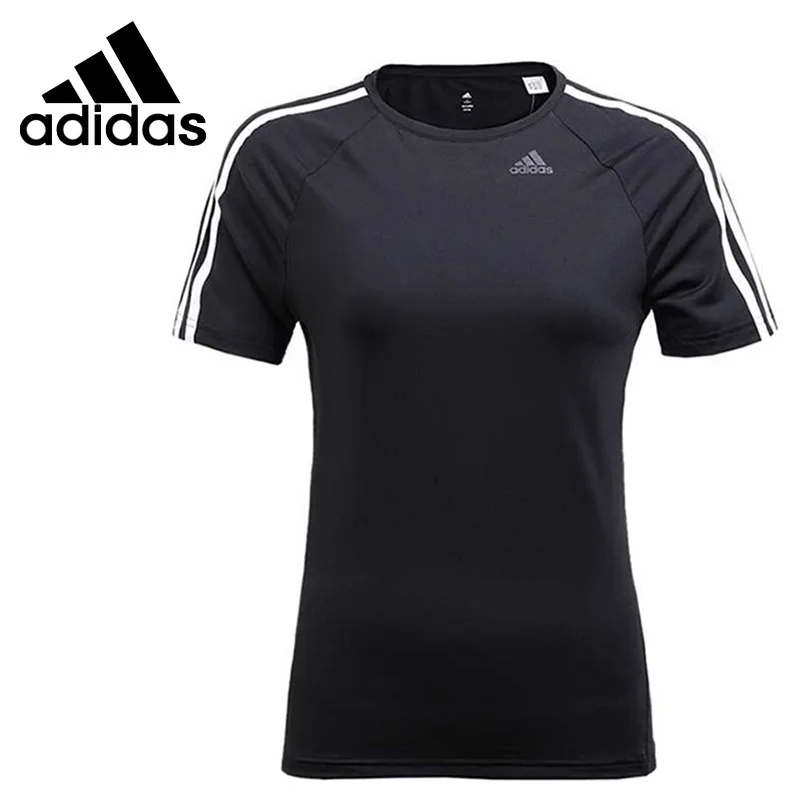 Оригинальный Новое поступление 2018 Adidas D2M TEE 3 S Для женщин футболки с коротким
