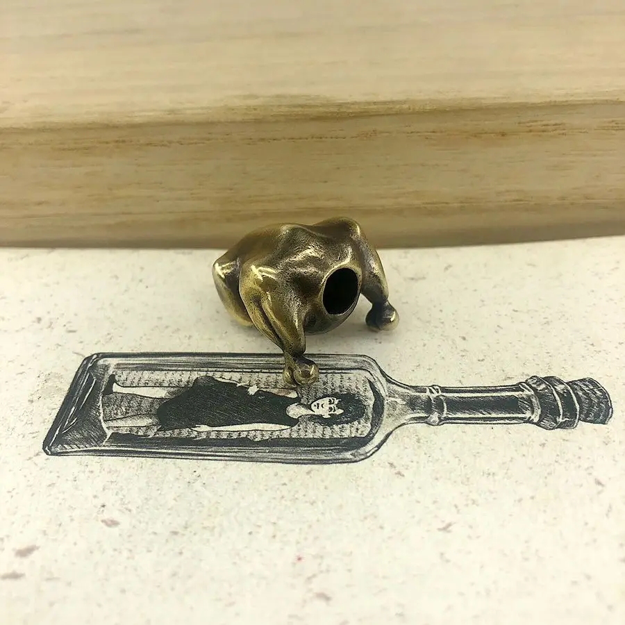 EDC инструменты латунный нож бусины латунные куриные бусы на шнурок Паракорд