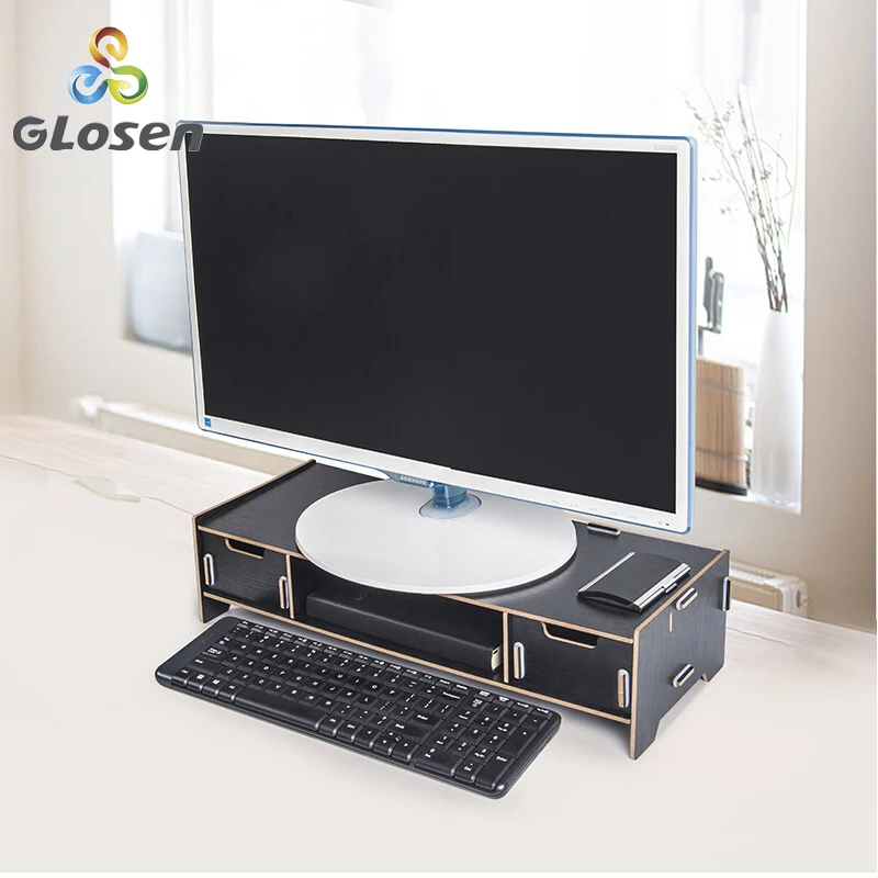 Компьютерный монитор экран повышение офисных принадлежностей ящик Рабочий стол