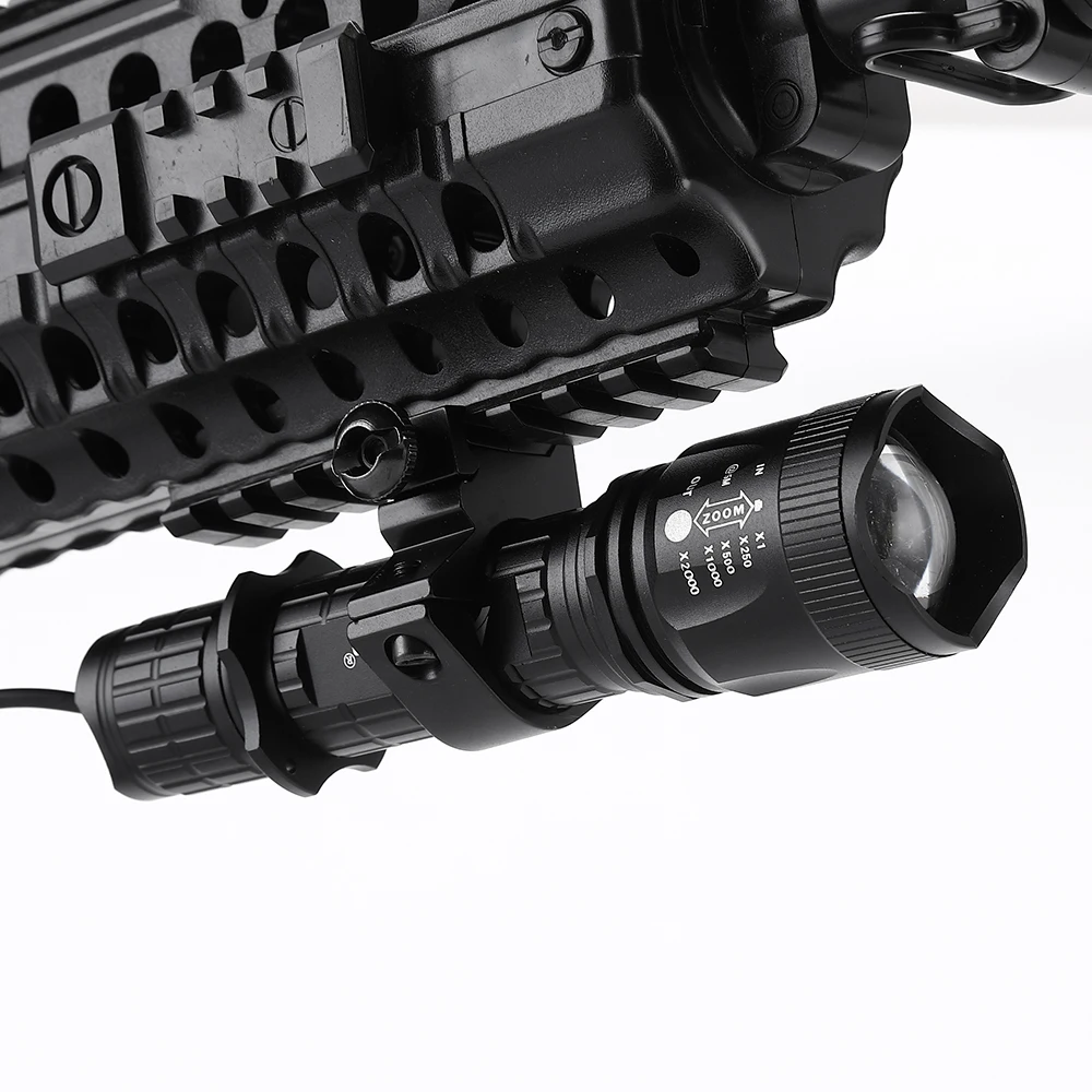 AloneFire TK400 тактический светодиодный фонарь с фокусировкой xml L2 пистолет свет +