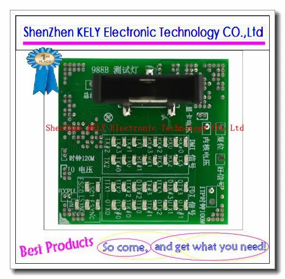 Новый ноутбук 988B 988 B тестер для разъема ЦП I3 I5 I7 Материнская плата ноутбука с