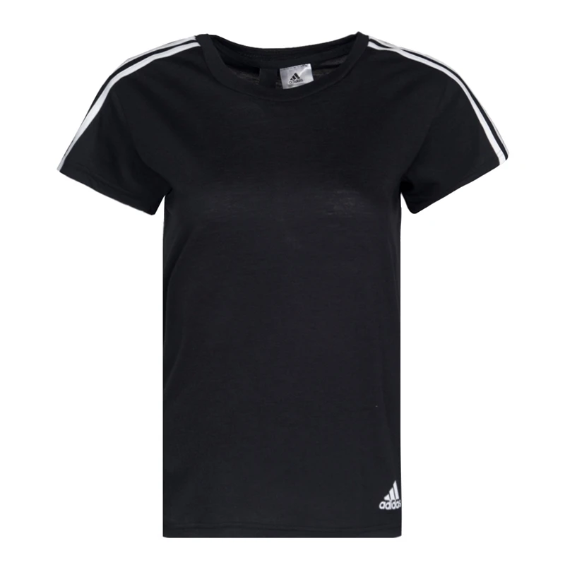 S97183 Новое поступление Adidas ESS 3S футболка зауженного кроя Для женщин футболки с коротким рукавом спортивный костюм - Цвет: S97183