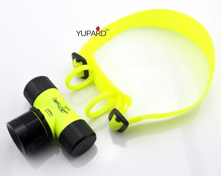 YUPARD 500Lm 20 м Diver Дайвинг 18650 или 3x AAA Q5 светодиодный вспышка светильник фонарь Водонепроницаемый светильник светодиодные противотуманные лампы фары