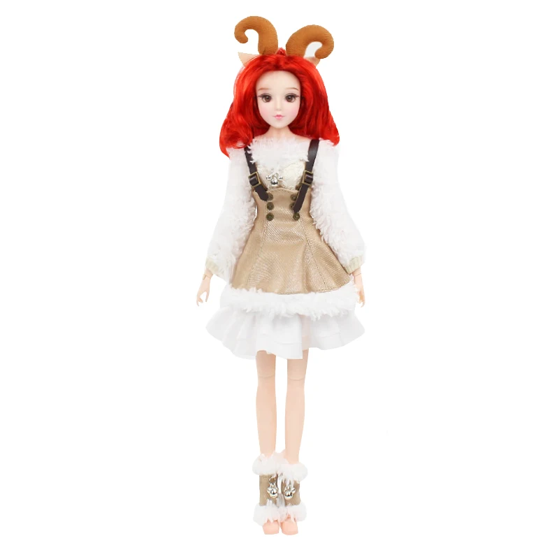 BJD 12 коллекция MMGirl Aries 14 комбинированный комплект одежды обувь и кукольный