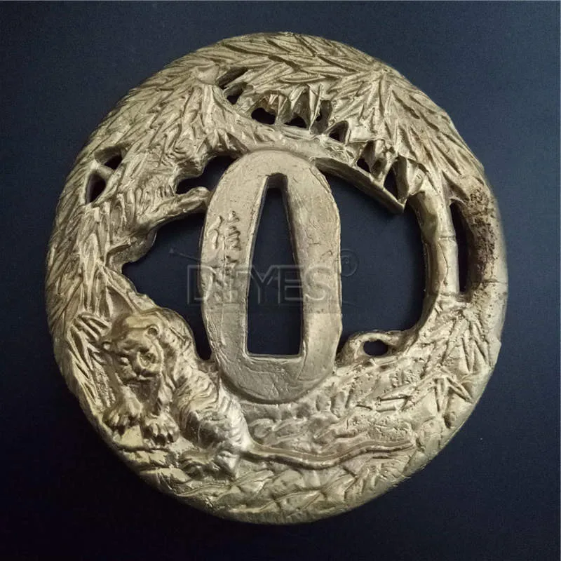 Высокое качество японские аксессуары для мечей Tsuba медная защита меч фитинги для Катана вакизаши Танто Co01-Co16