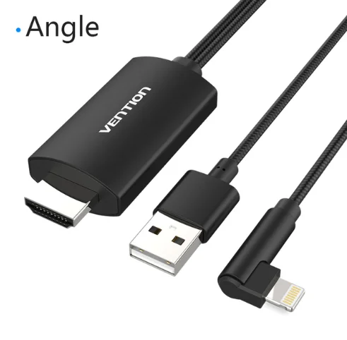 CEL Vention 8-контактный HDMI конвертер 1080P HDMI кабель для iPhone X XS 8 Plus IOS поддержка HDTV цифровой адаптер для Ligntning в HDMI - Цвет: CEL