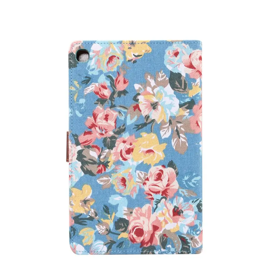 Чехол для планшета для samsung galaxy Tab A 8 P200 P205(8 дюймов) цветочные ткань чехол Capa Coque для samsung galaxy SM-P200 SM-P205