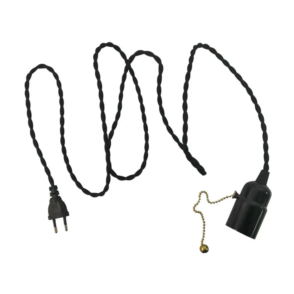 Цоколи для светодиодных ламп E27 держатель с кабелем 1 8 м штепсельная вилка