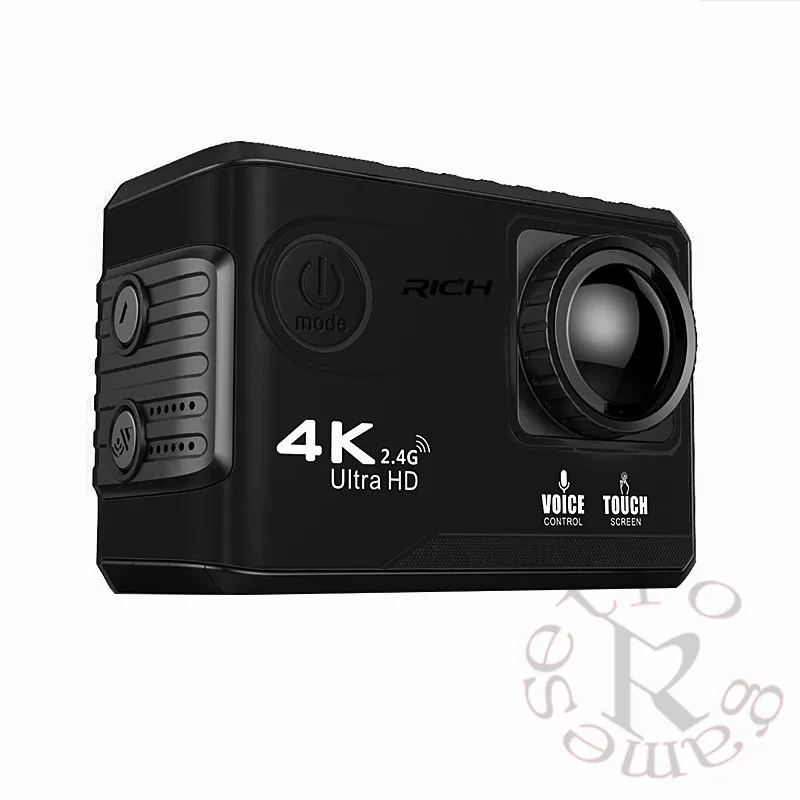 10 шт. 4K Ultra HD спортивная экшн-камера с сенсорным экраном/голосовым управлением/пультом дистанционного управления/2,4 ГГц WiFi бесплатное приложение/gps позиционирование