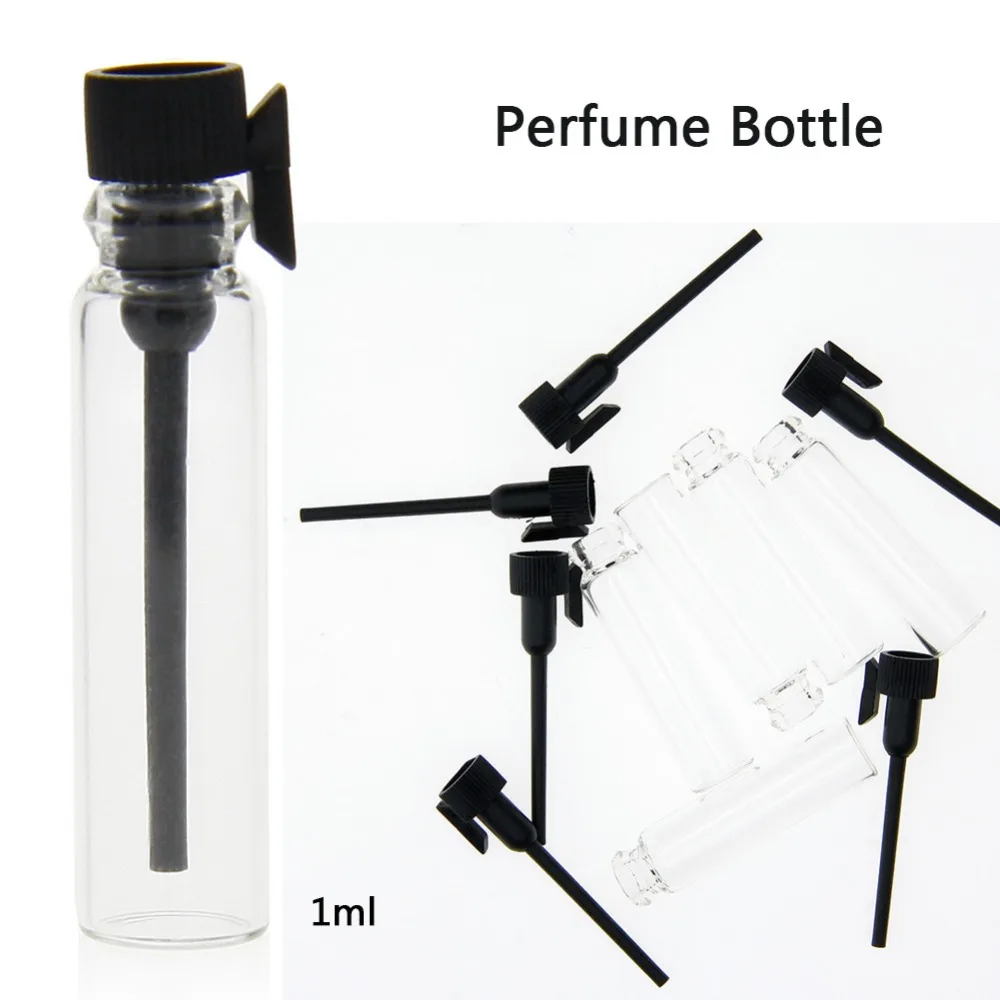 10 шт./лот 1 мл мини стеклянные флаконы для духов пробные образцов лабораторный