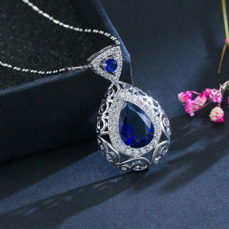 Комплект из колье серёг и кольца с фианитом|necklace earring|designer jewelry setjewelry sets |