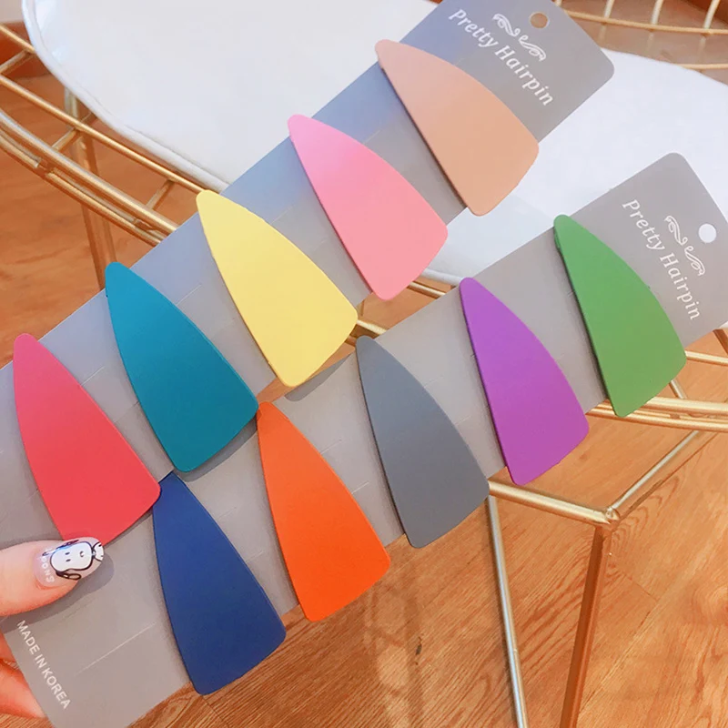 ZVZO одноцветные женские индивидуальные темпераментные заколки для волос простые