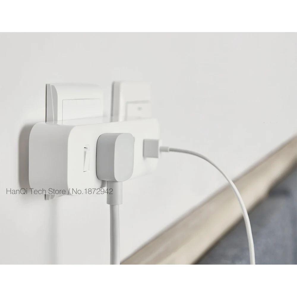 Xiaomi Mijia преобразователь питания портативный штекер Адаптер для путешествий для домашнего офиса 5 в 2.1A 2 розетки 2 USB быстрая зарядка