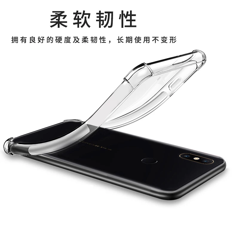 Прозрачный чехол-бампер чехол для Asus Zenfone 5Z ZS620KL 5 ZE620KL 5 Lite ZC600KL Max M1 ZB555KL Pro ZB601KL Live L1 ZA550KL оболочки